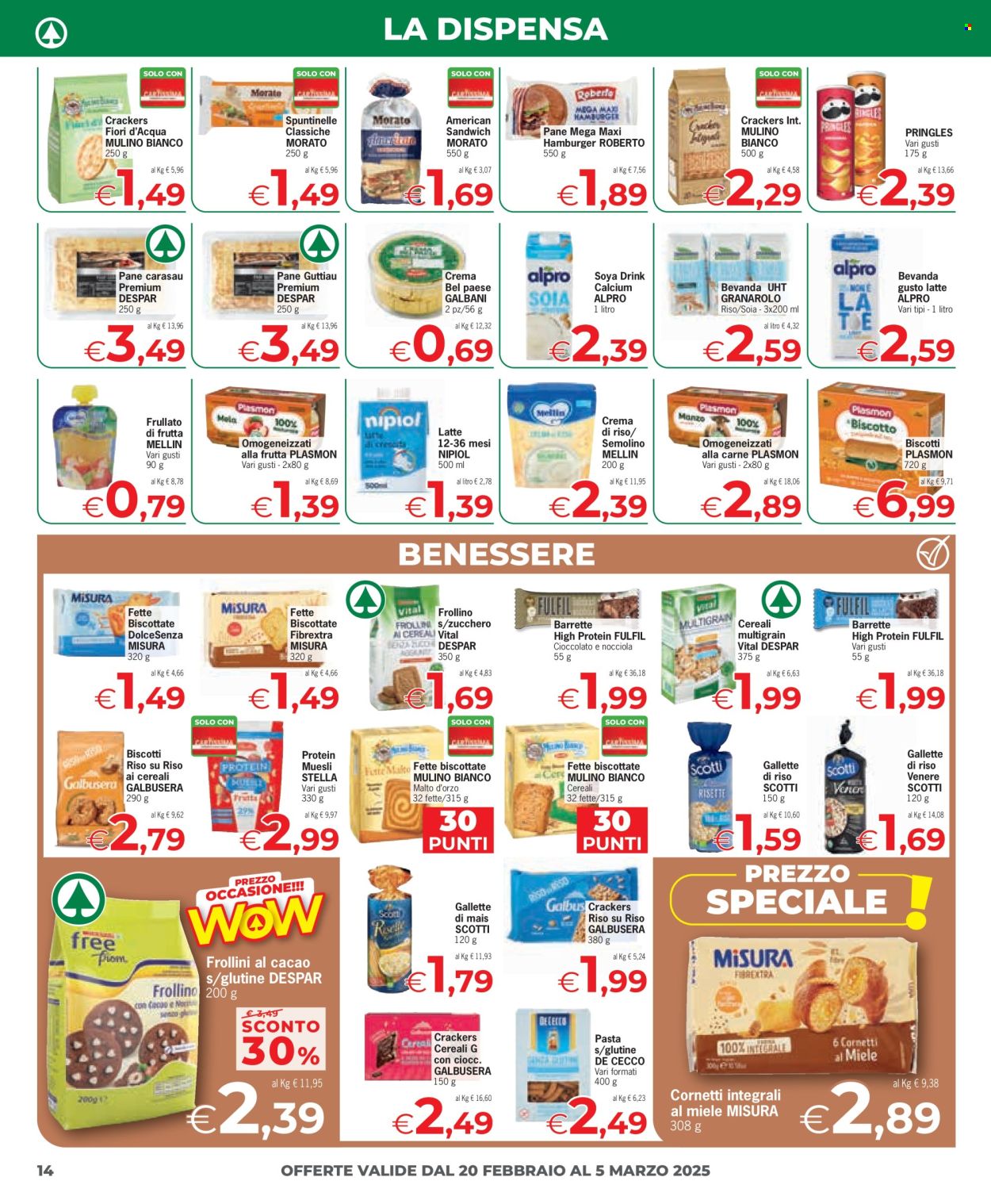 Volantino Despar - 20/2/2025 - 5/3/2025. Pagina 14