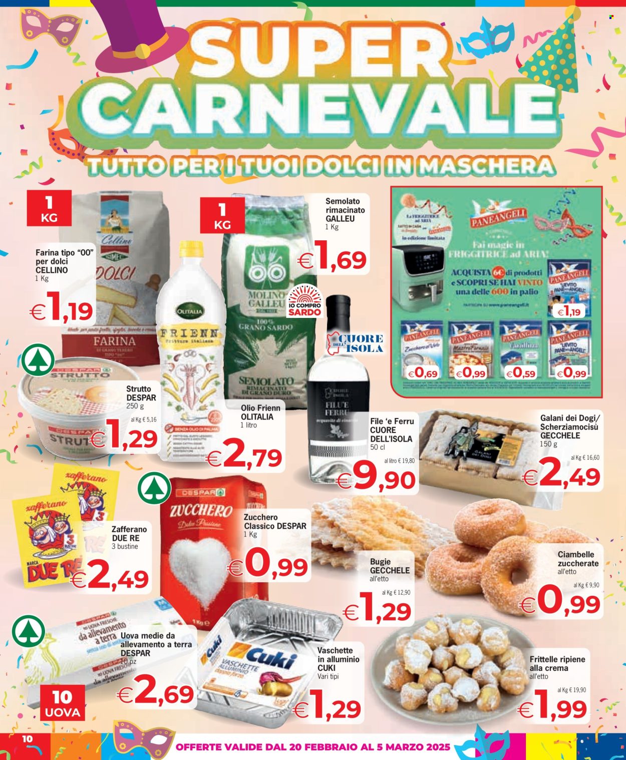 Volantino Eurospar - 20/2/2025 - 5/3/2025. Pagina 10