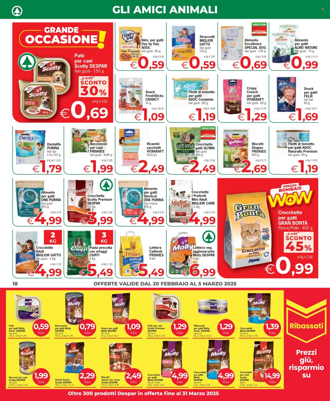 Volantino Eurospar - 20/2/2025 - 5/3/2025. Pagina 18