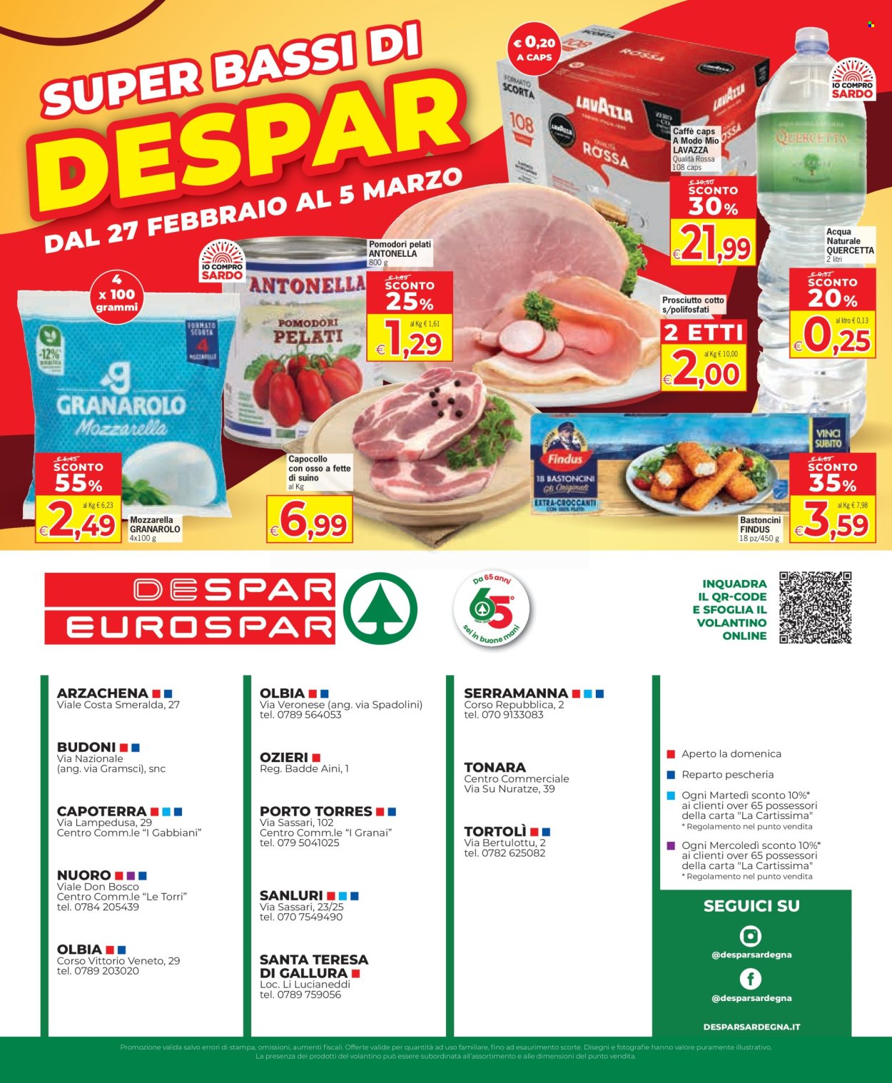 Volantino Eurospar - 20/2/2025 - 5/3/2025. Pagina 20