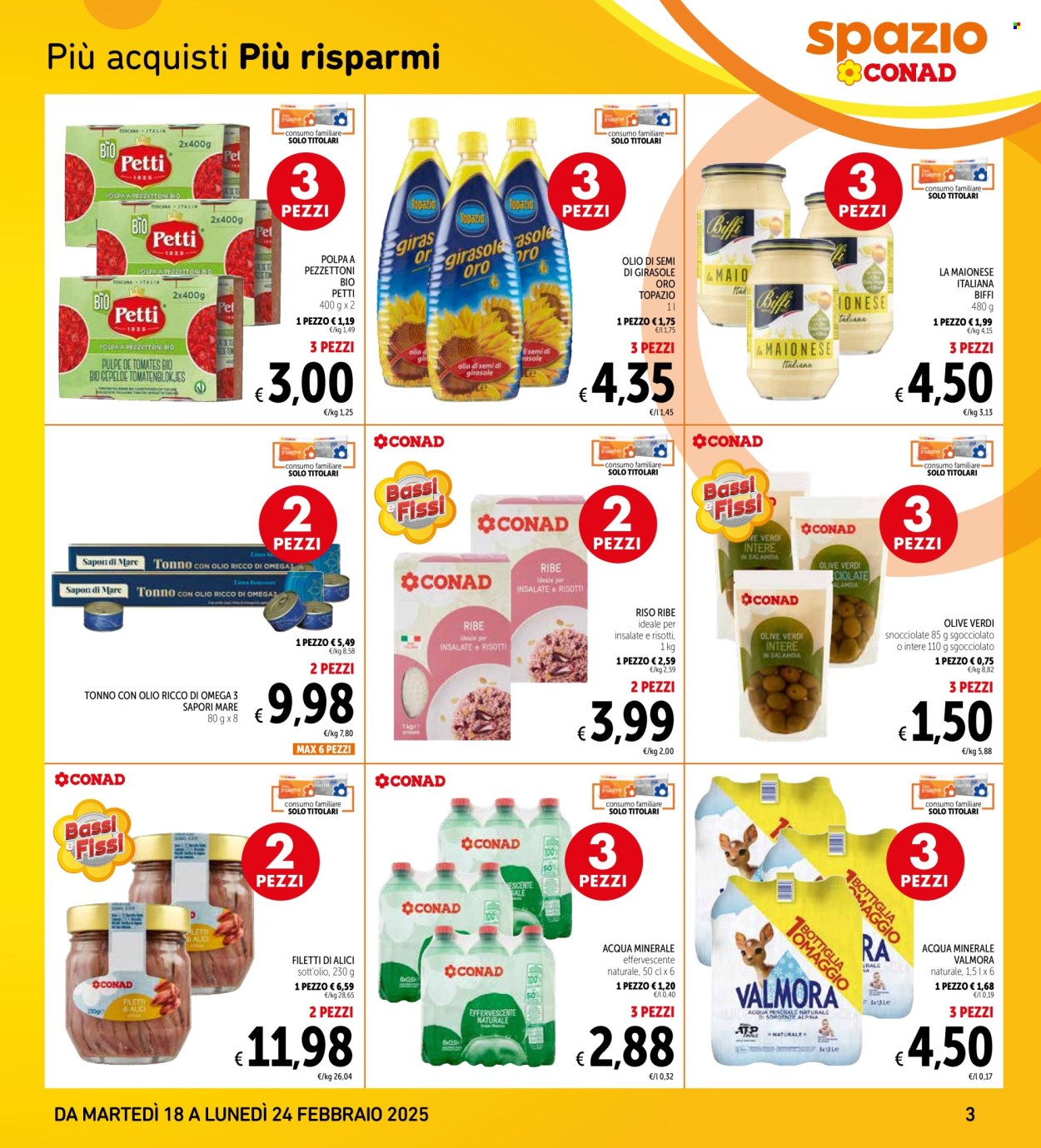 Volantino Spazio Conad - 18/2/2025 - 24/2/2025. Pagina 3