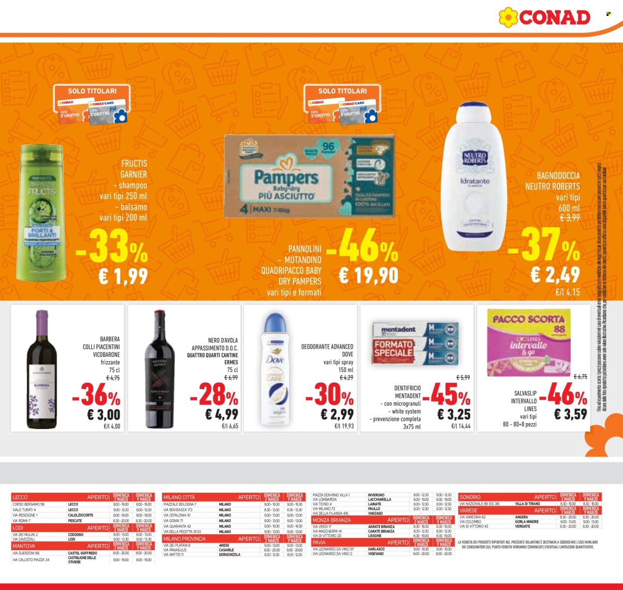 Volantino Conad - 27/2/2025 - 11/3/2025. Pagina 11