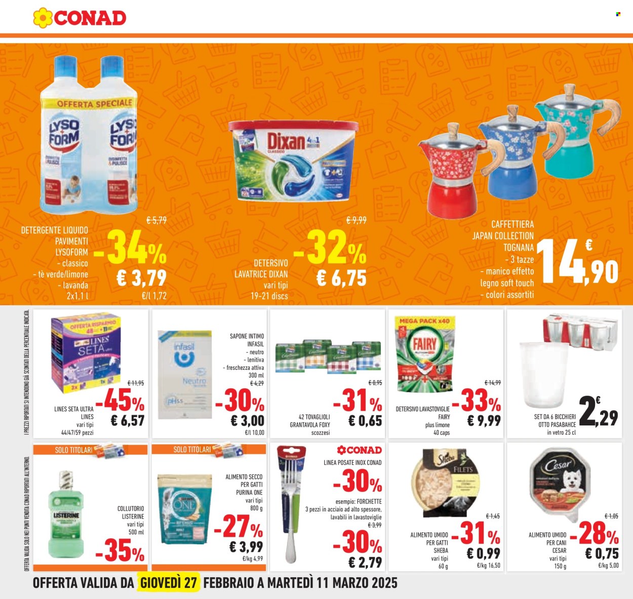 Volantino Conad - 27/2/2025 - 11/3/2025. Pagina 12