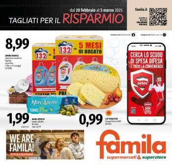 Volantino Famila - 20/2/2025 - 5/3/2025.