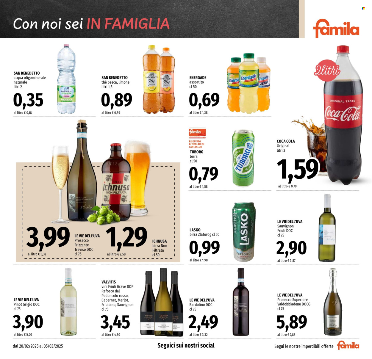 Volantino Famila - 20/2/2025 - 5/3/2025. Pagina 15
