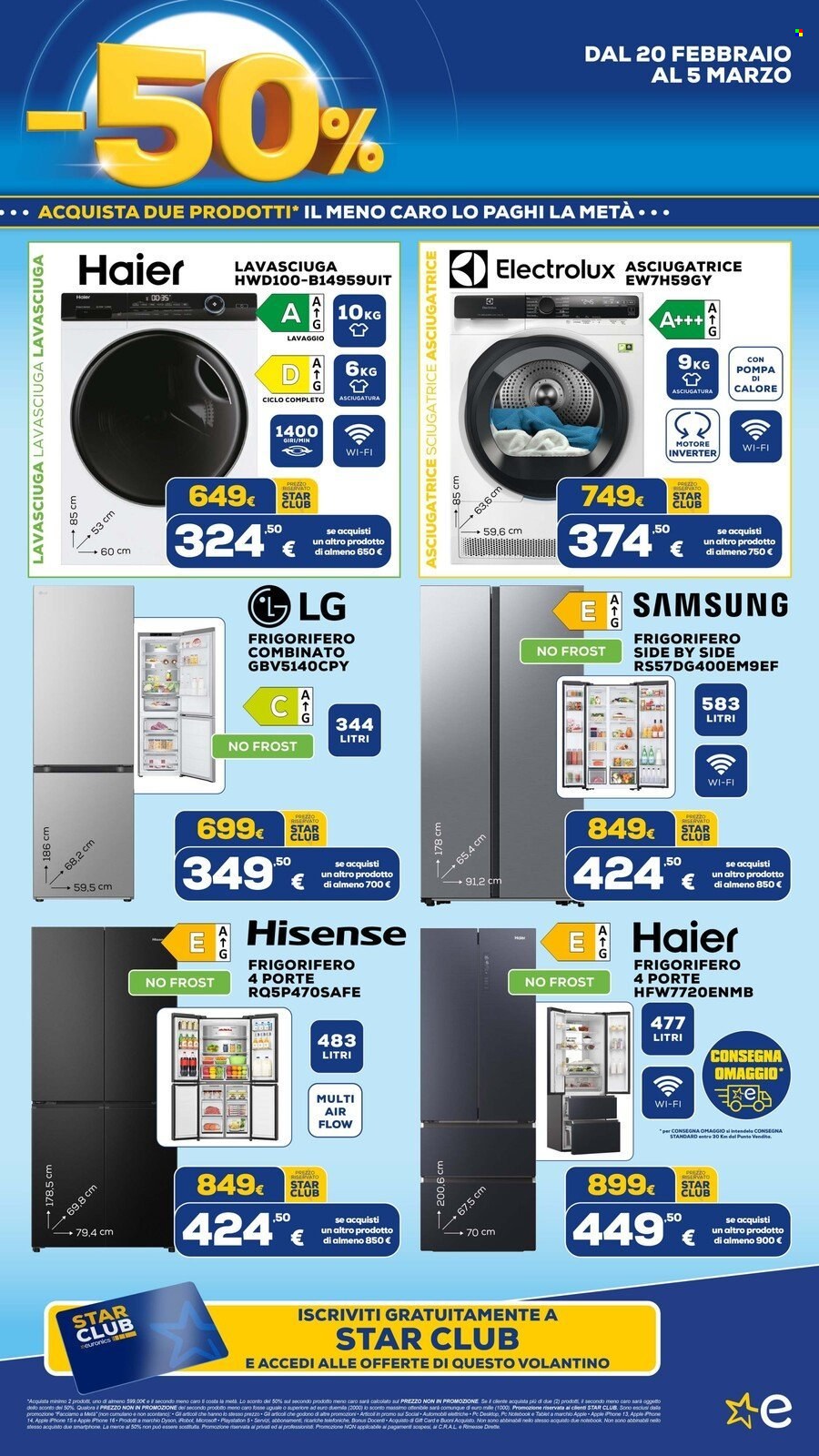 Volantino Euronics - 20/2/2025 - 5/3/2025. Pagina 27