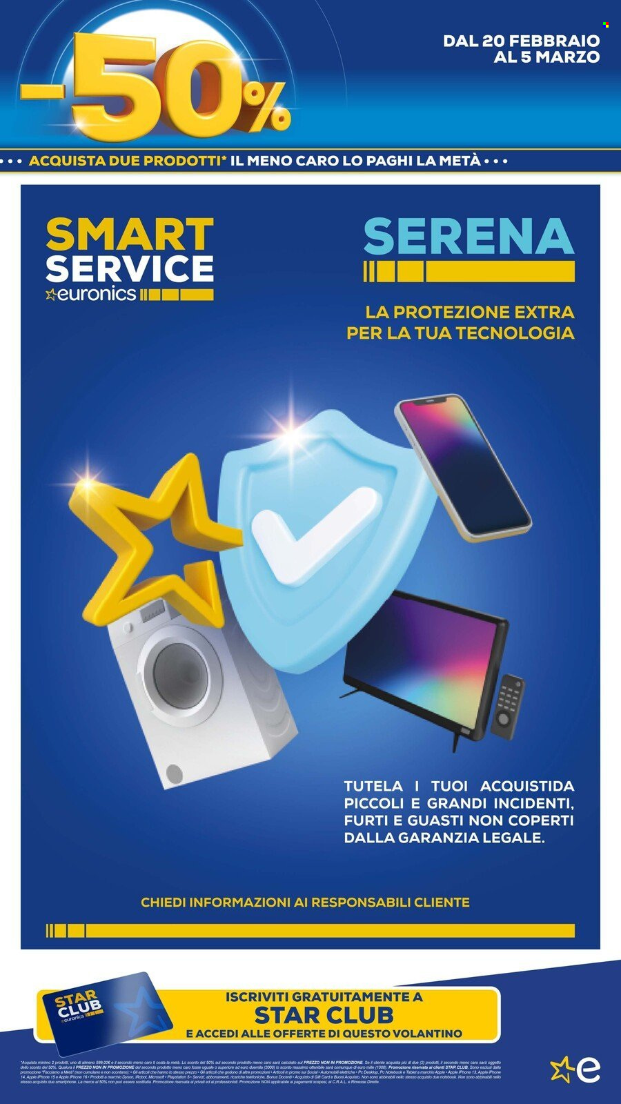 Volantino Euronics - 20/2/2025 - 5/3/2025. Pagina 55