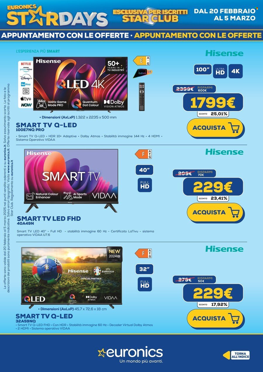 Volantino Euronics - 20/2/2025 - 5/3/2025. Pagina 5