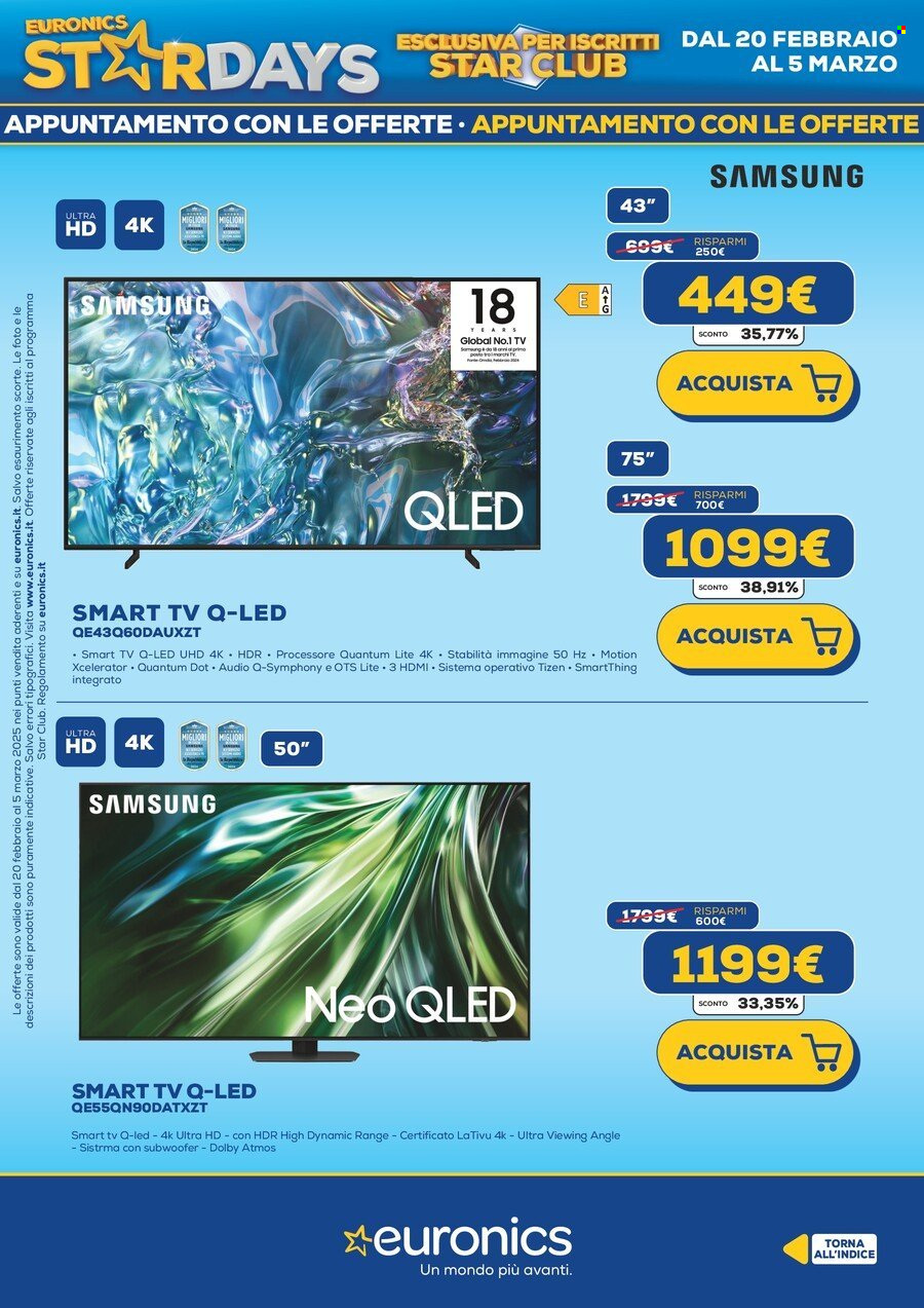 Volantino Euronics - 20/2/2025 - 5/3/2025. Pagina 12