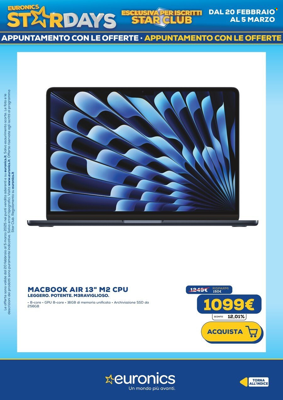 Volantino Euronics - 20/2/2025 - 5/3/2025. Pagina 17