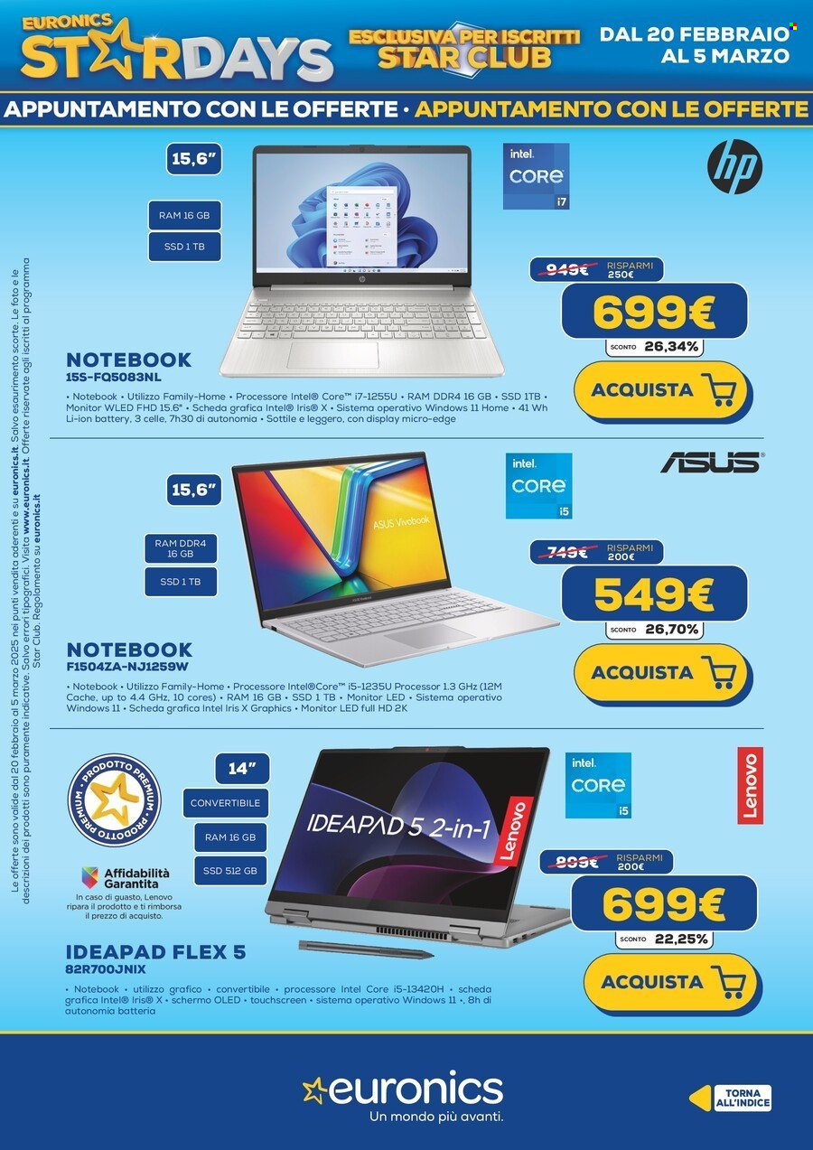 Volantino Euronics - 20/2/2025 - 5/3/2025. Pagina 24