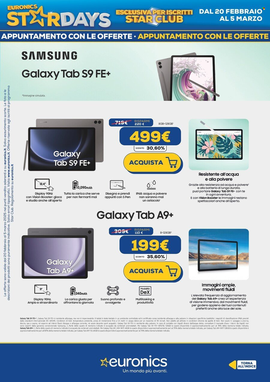 Volantino Euronics - 20/2/2025 - 5/3/2025. Pagina 27
