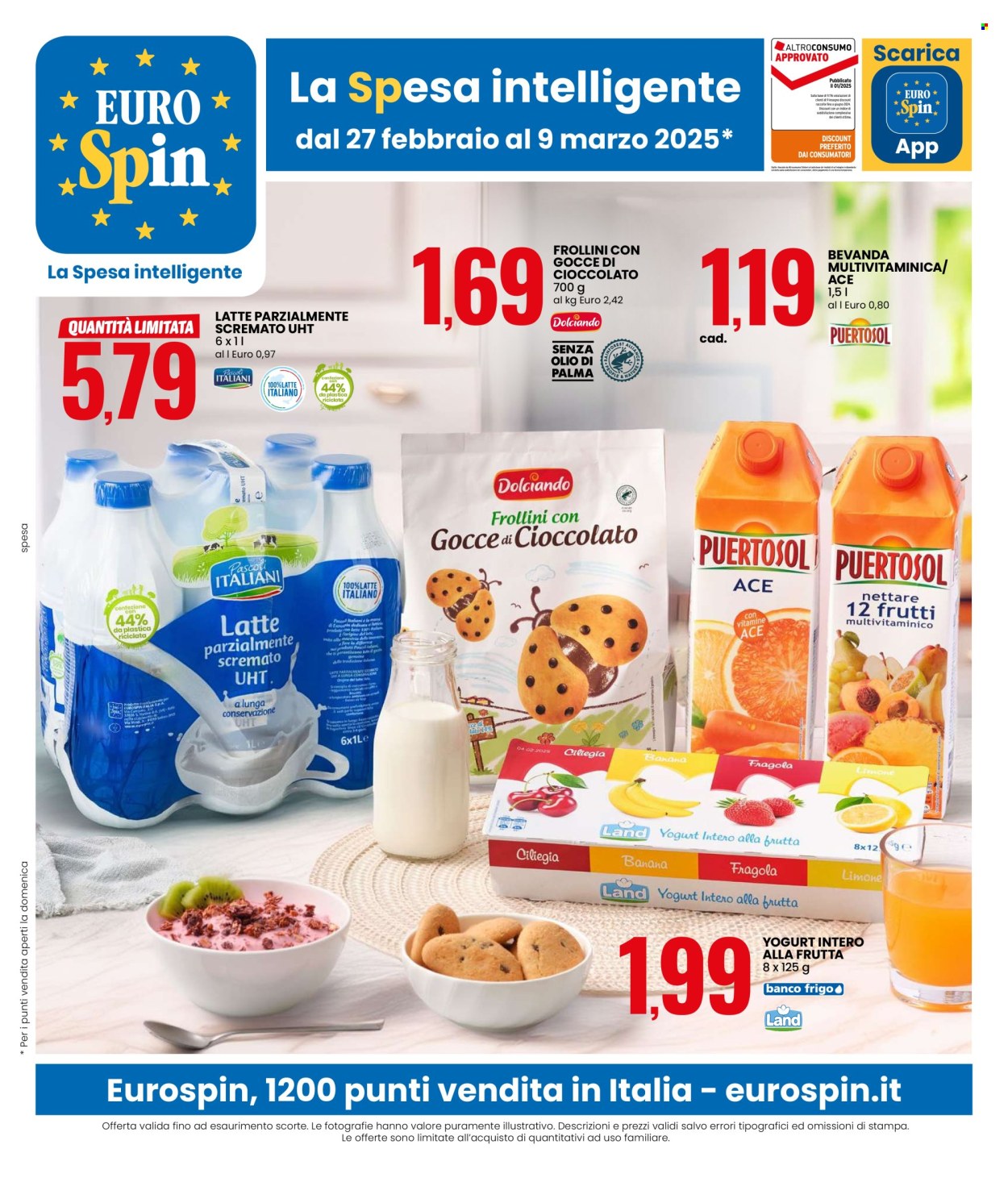 Volantino EuroSpin - 27/2/2025 - 9/3/2025. Pagina 1