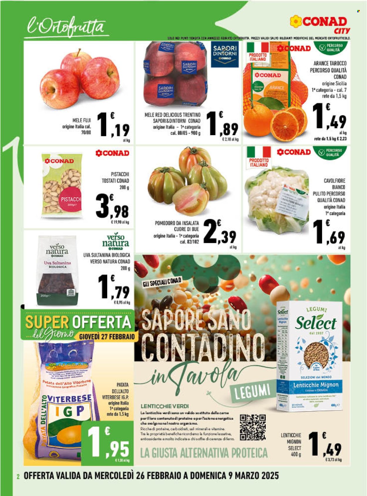 Volantino Conad - 26/2/2025 - 9/3/2025. Pagina 2