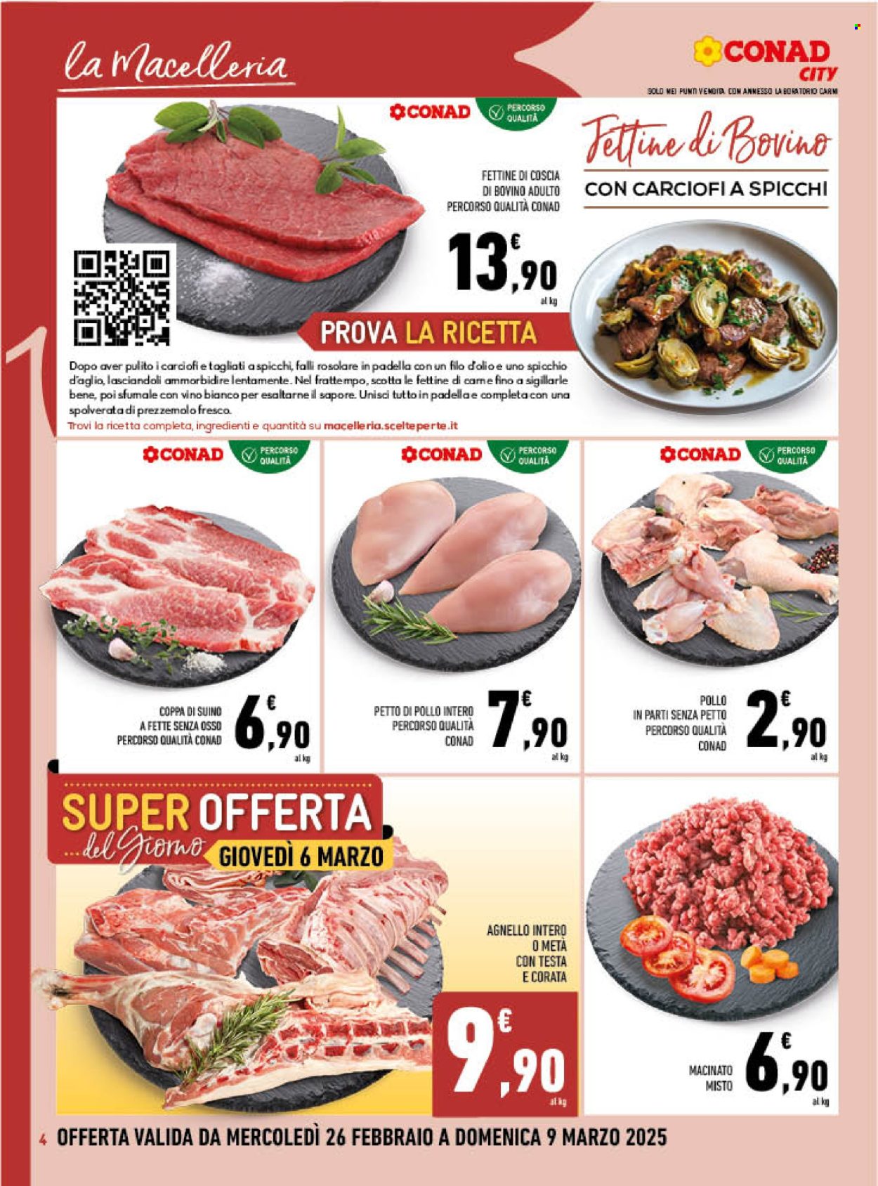 Leták Conad - 26.2.2025 - 9.3.2025. Strana 4