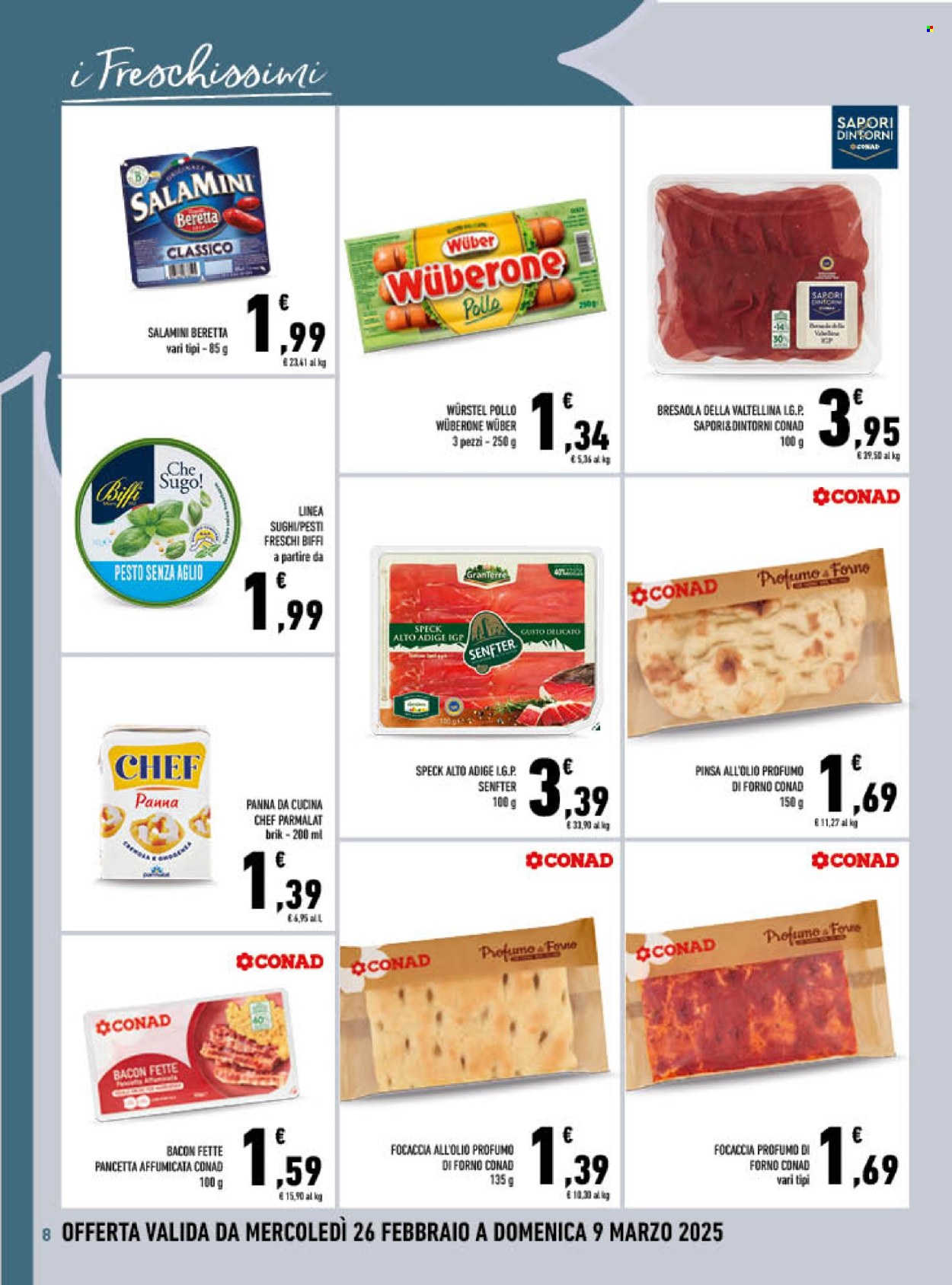 Volantino Conad - 26/2/2025 - 9/3/2025. Pagina 8