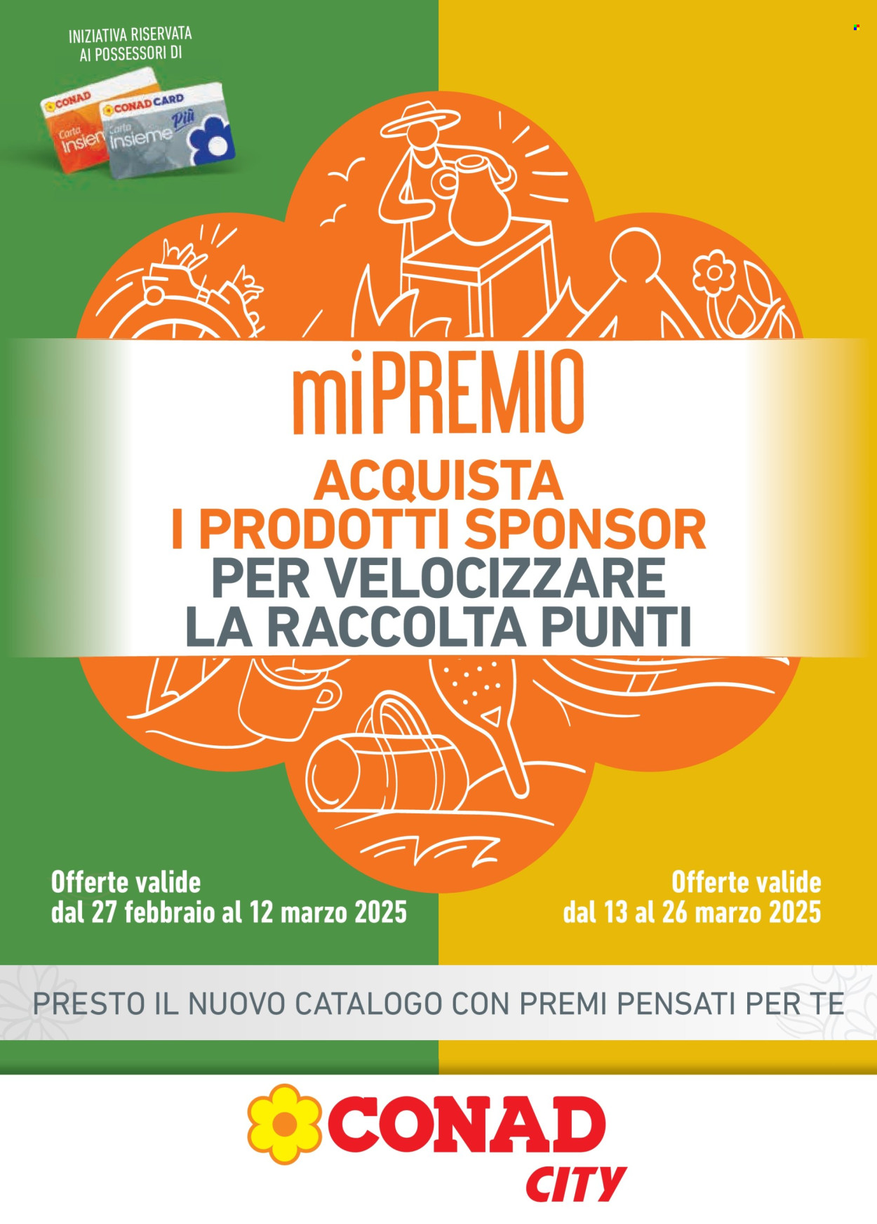 Volantino Conad - 27/2/2025 - 26/3/2025. Pagina 1