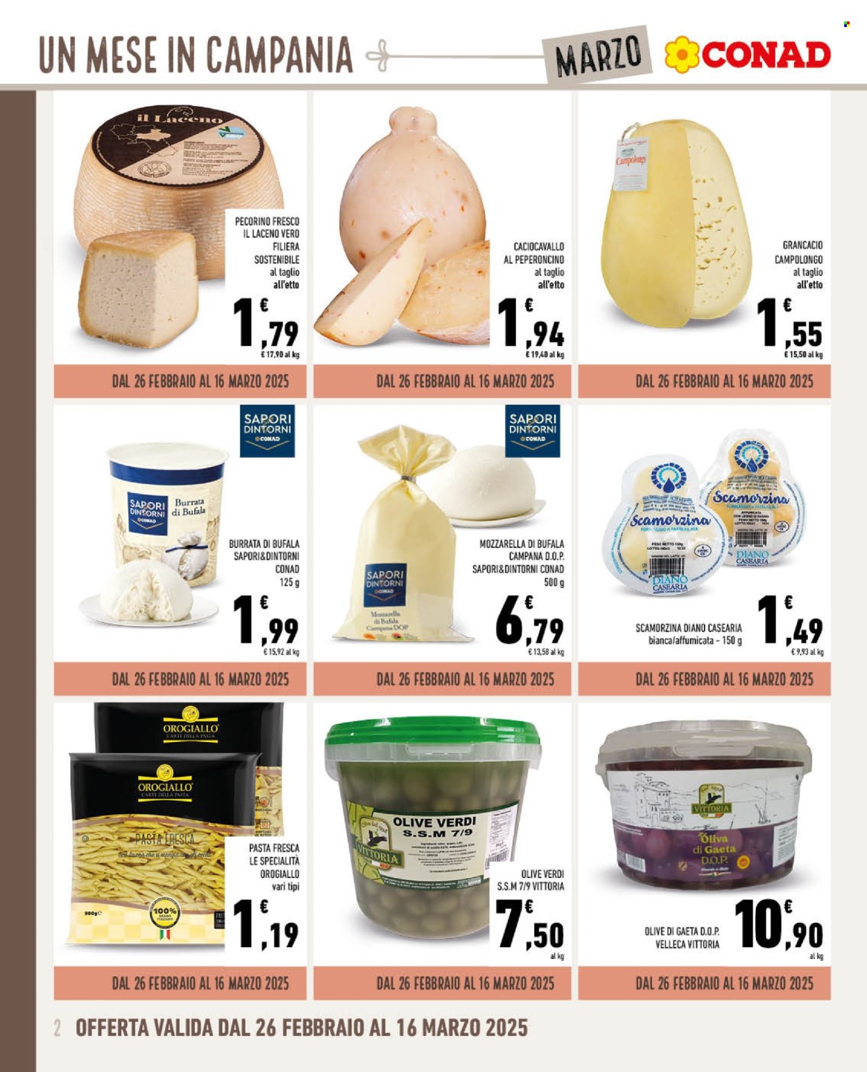 Volantino Conad - 26/2/2025 - 31/3/2025. Pagina 2