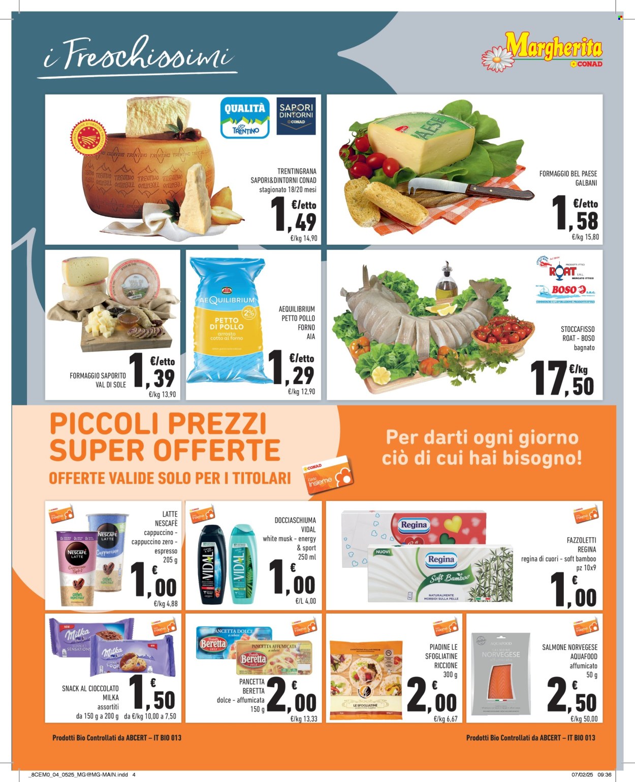 Volantino Margherita Conad - 25/2/2025 - 10/3/2025. Pagina 4
