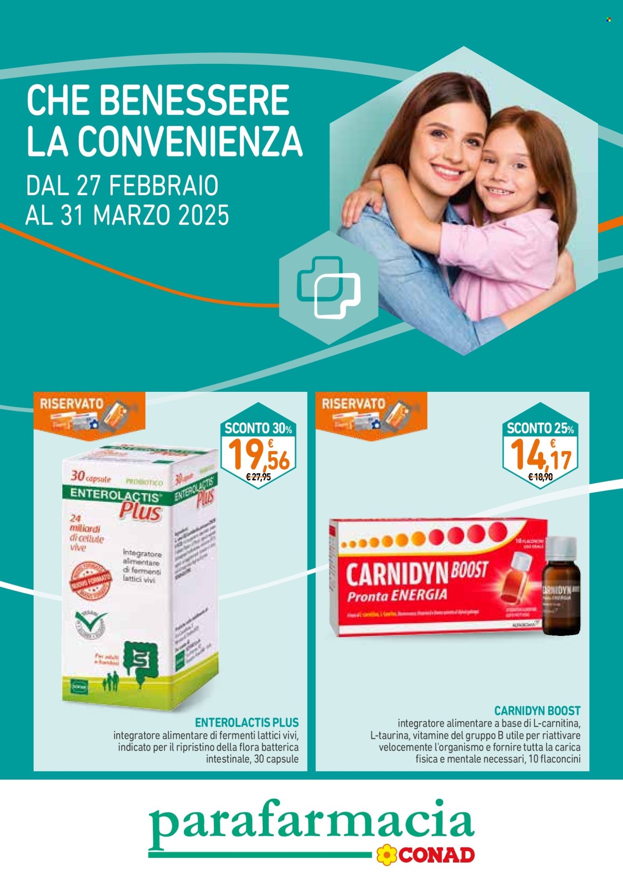 Volantino Conad - 27/2/2025 - 31/3/2025. Pagina 1