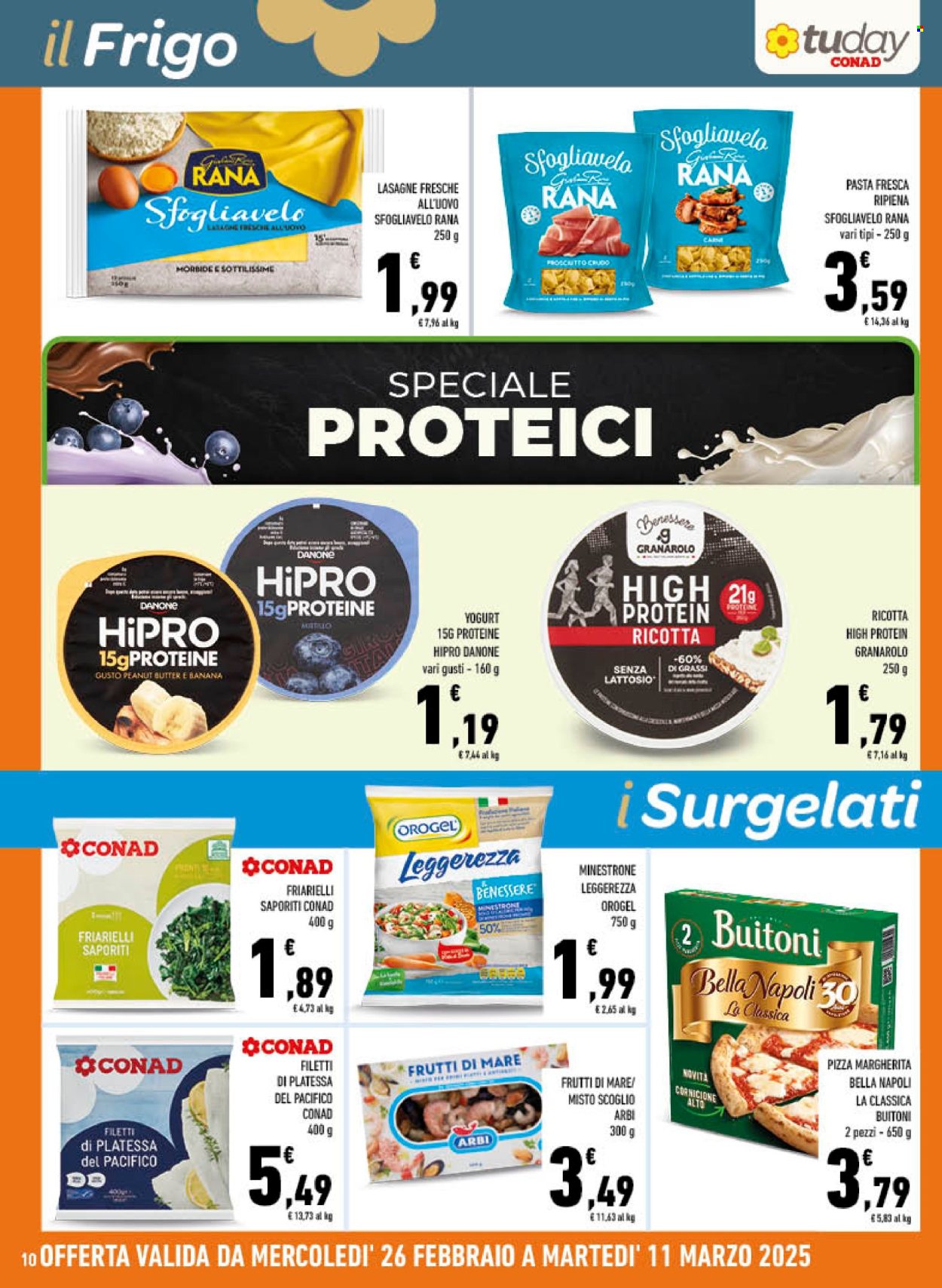 Volantino TuDay Conad - 26/2/2025 - 11/3/2025. Pagina 10