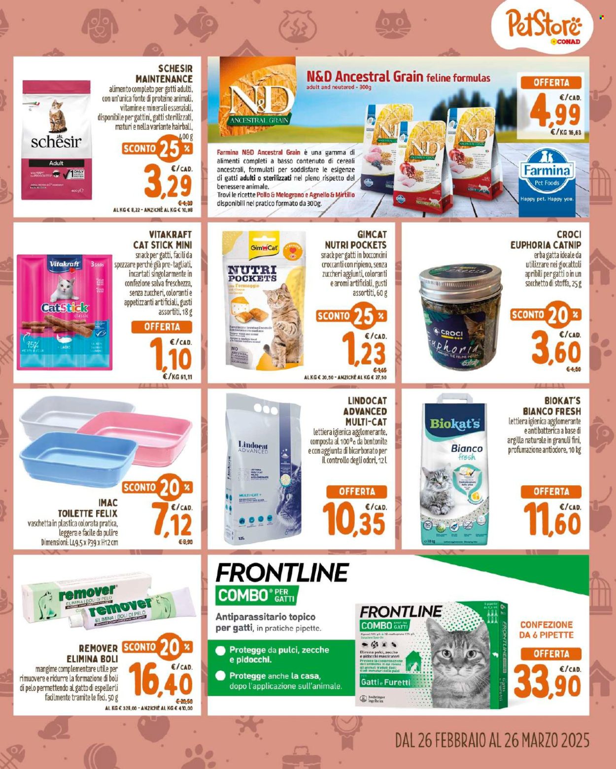 Volantino Pet Store Conad - 26/2/2025 - 26/3/2025. Pagina 5