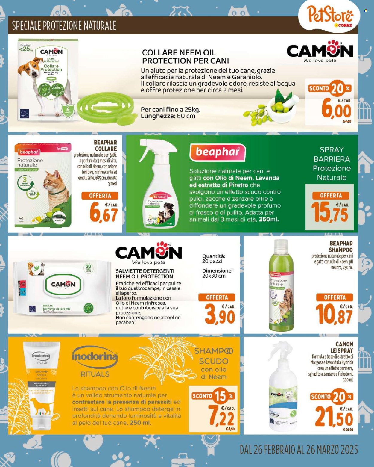 Volantino Pet Store Conad - 26/2/2025 - 26/3/2025. Pagina 7