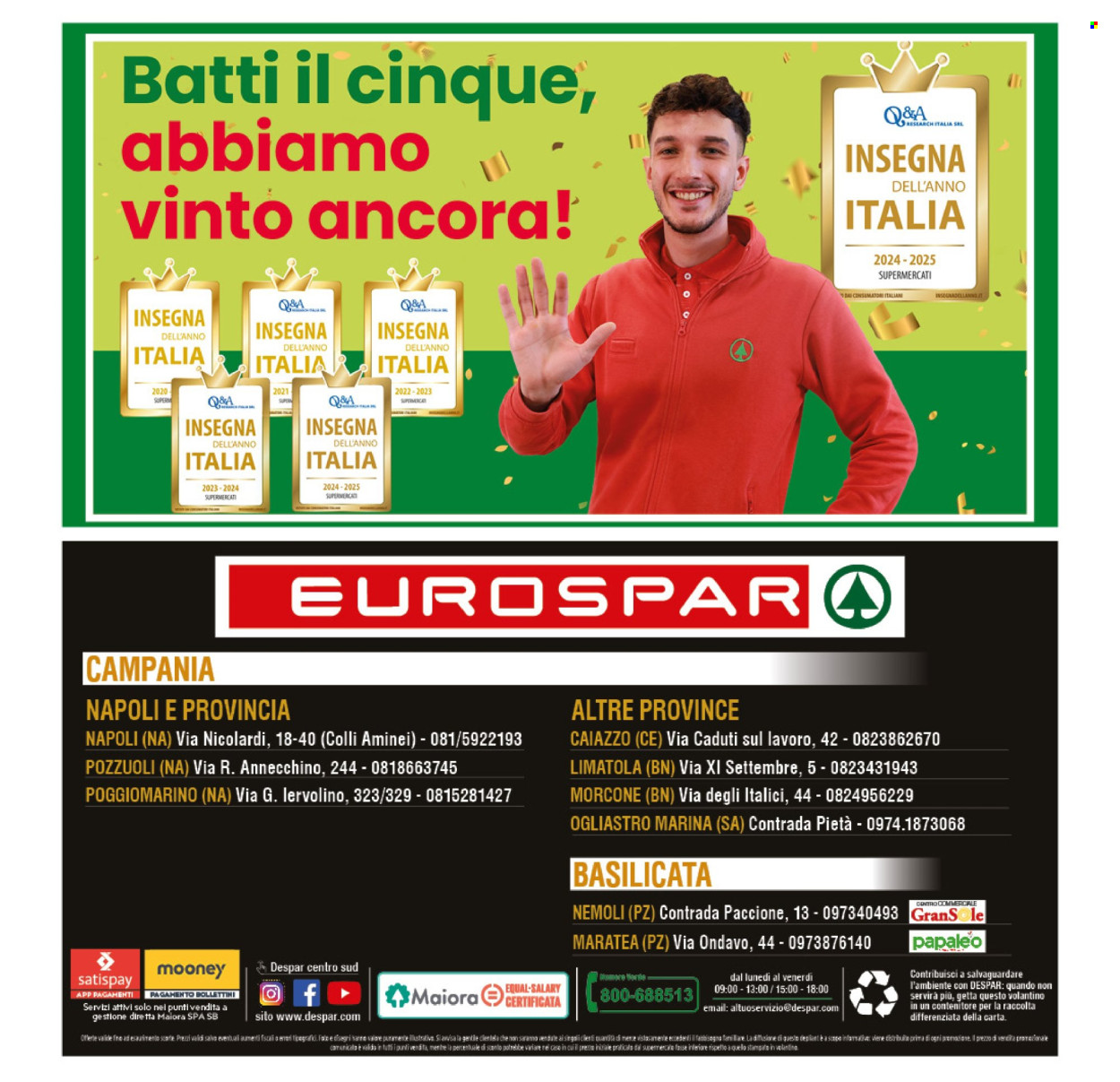 Volantino Eurospar - 24/2/2025 - 6/3/2025. Pagina 28
