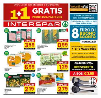Volantino Interspar - 24/2/2025 - 9/3/2025.