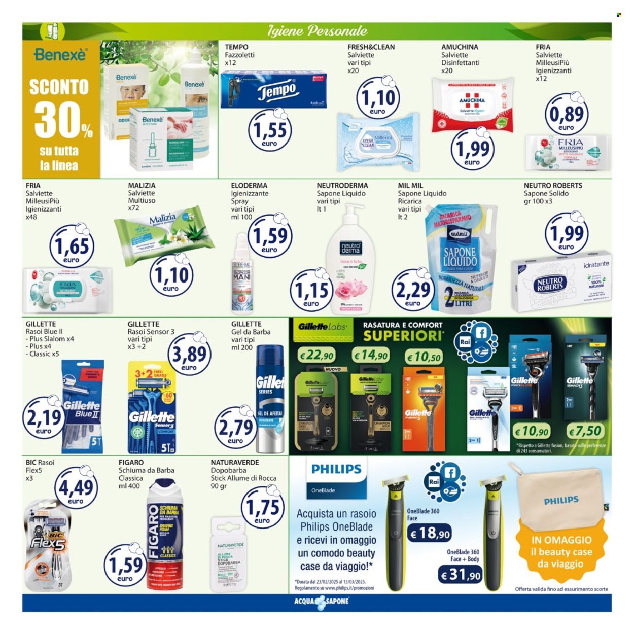 Volantino Acqua & Sapone - 24/2/2025 - 9/3/2025. Pagina 11