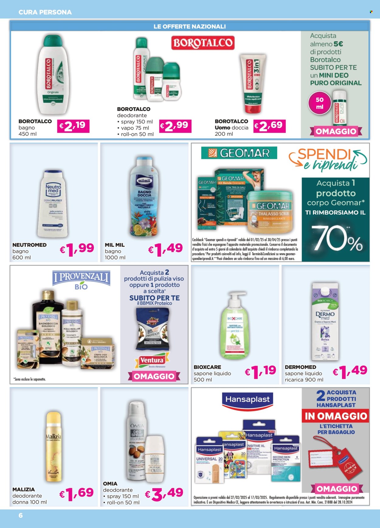 Volantino Acqua & Sapone - 27/2/2025 - 16/3/2025. Pagina 6