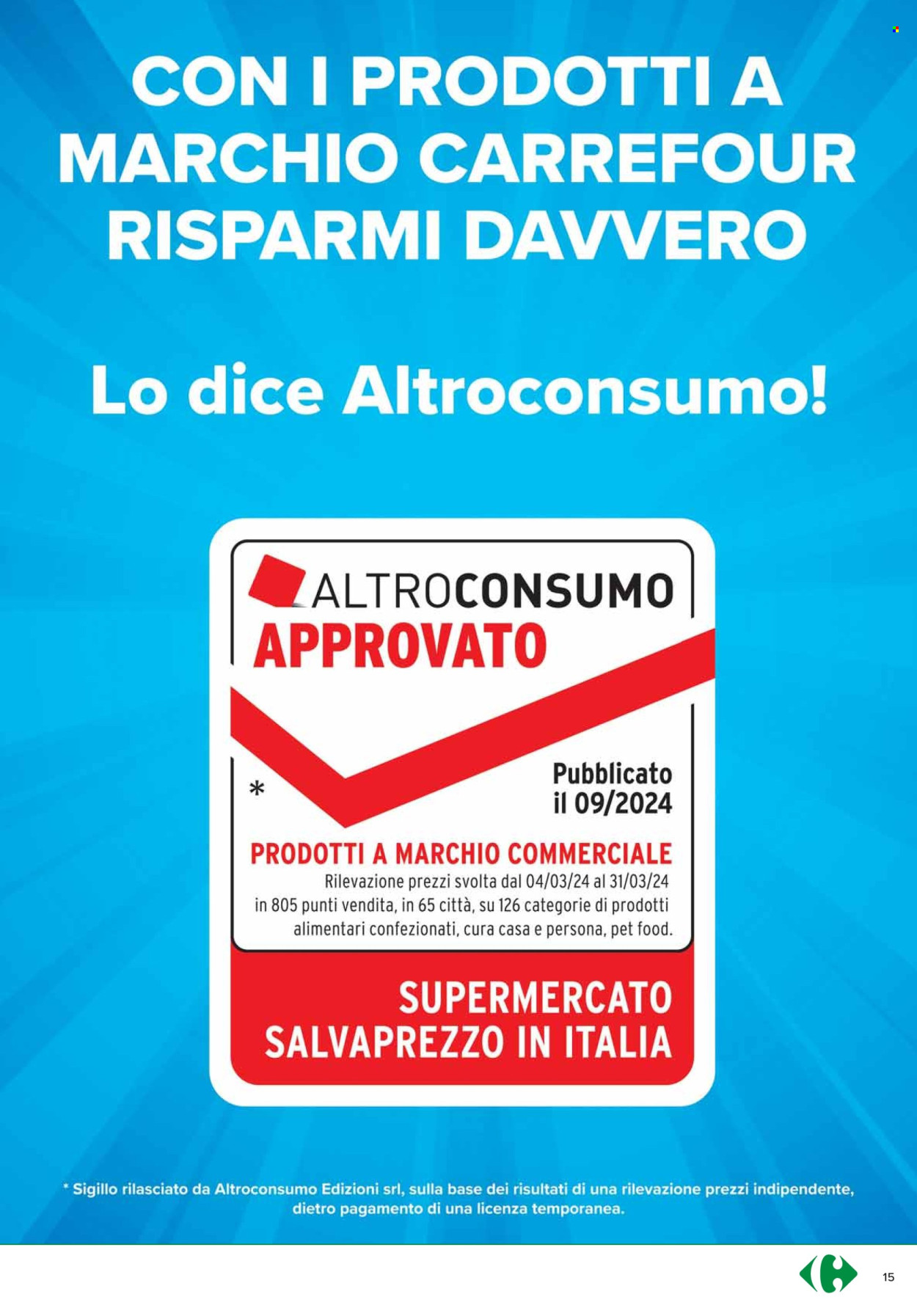 Volantino Carrefour - 27/2/2025 - 16/3/2025. Pagina 15