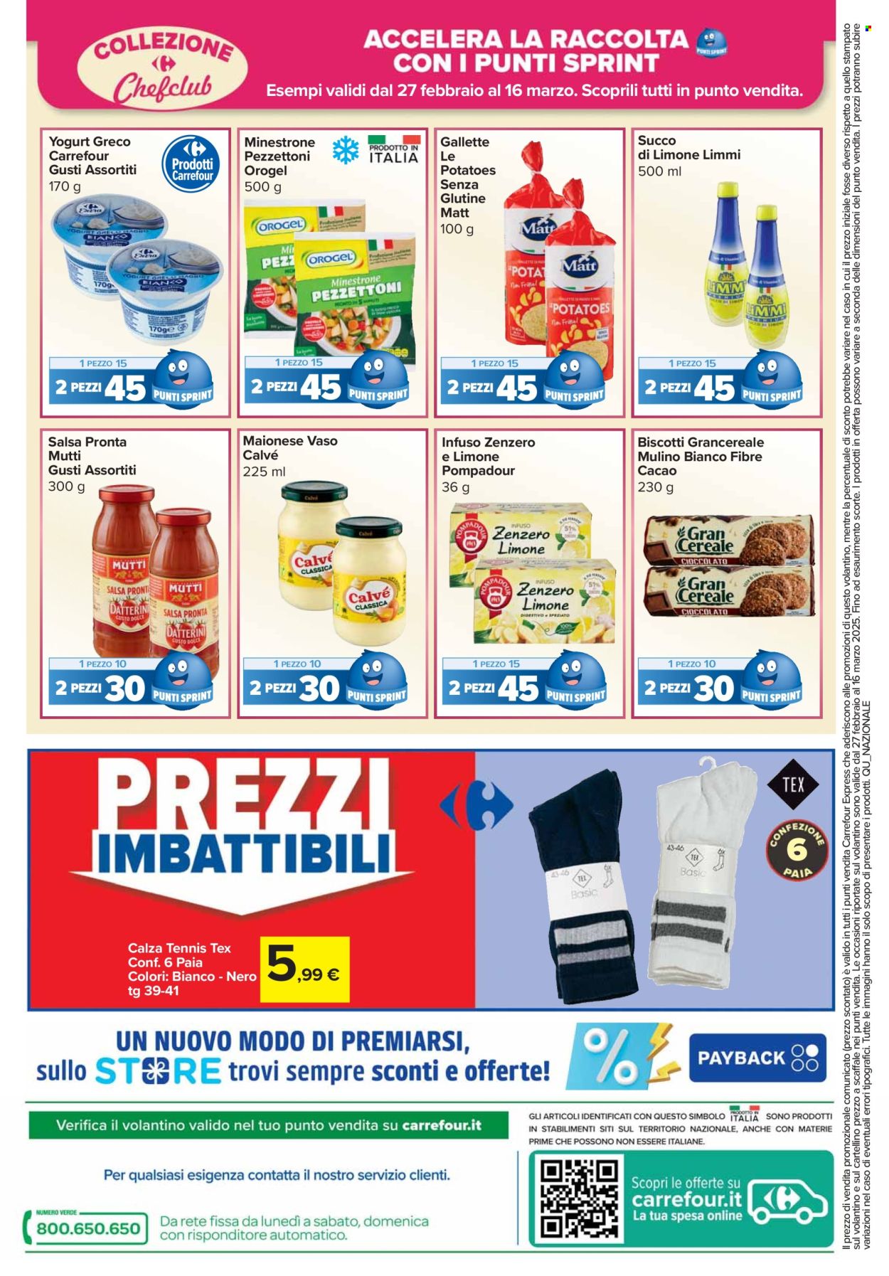 Volantino Carrefour - 27/2/2025 - 16/3/2025. Pagina 22