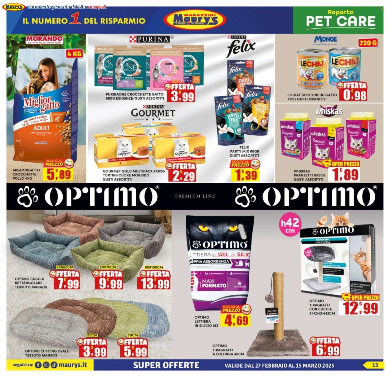 Volantino Maury's - 27/2/2025 - 15/3/2025. Pagina 13