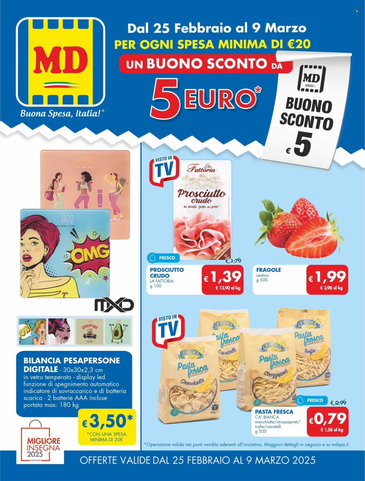 Leták MD Discount - 25.2.2025 - 9.3.2025. Strana 1