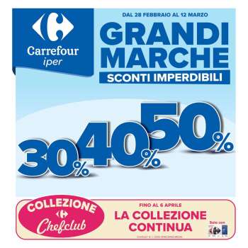 Volantino Carrefour - 28/2/2025 - 12/3/2025.