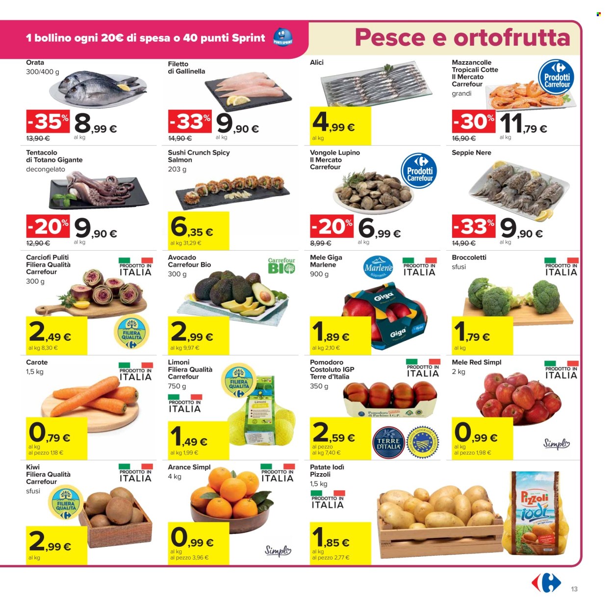Volantino Carrefour - 28/2/2025 - 12/3/2025. Pagina 13