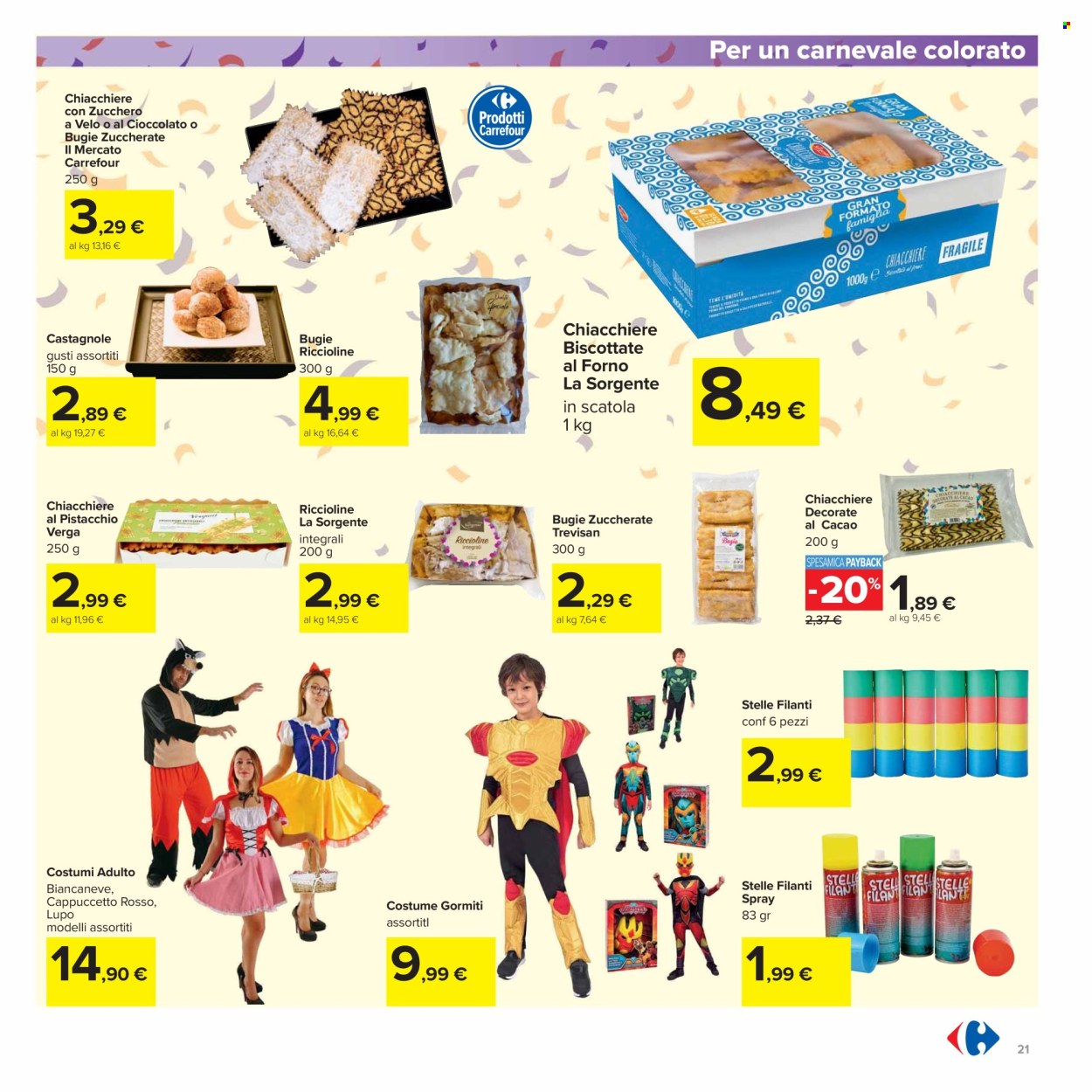 Volantino Carrefour - 28/2/2025 - 12/3/2025. Pagina 21