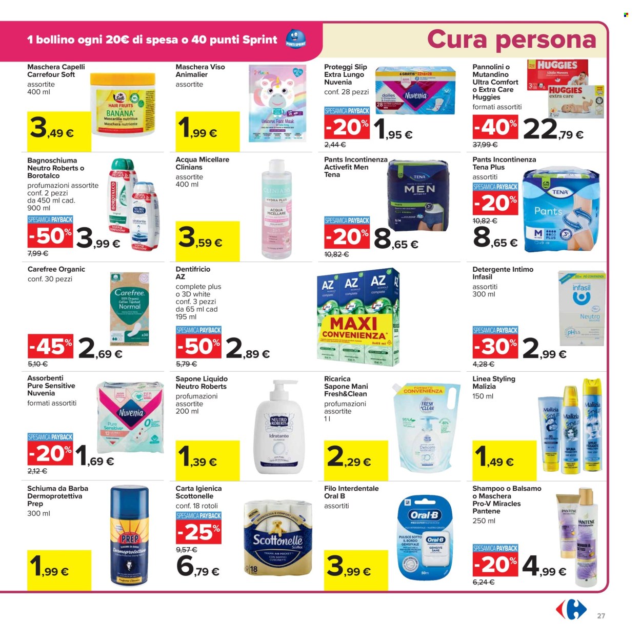 Volantino Carrefour - 28/2/2025 - 12/3/2025. Pagina 27