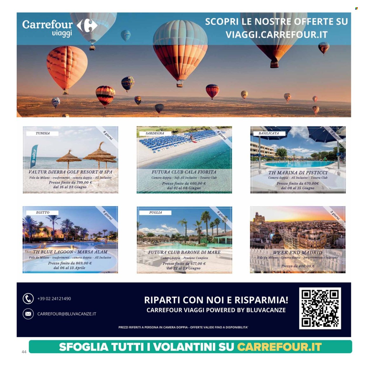 Volantino Carrefour - 28/2/2025 - 12/3/2025. Pagina 44