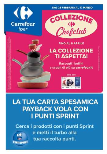 Volantino Carrefour - 28/2/2025 - 12/3/2025.
