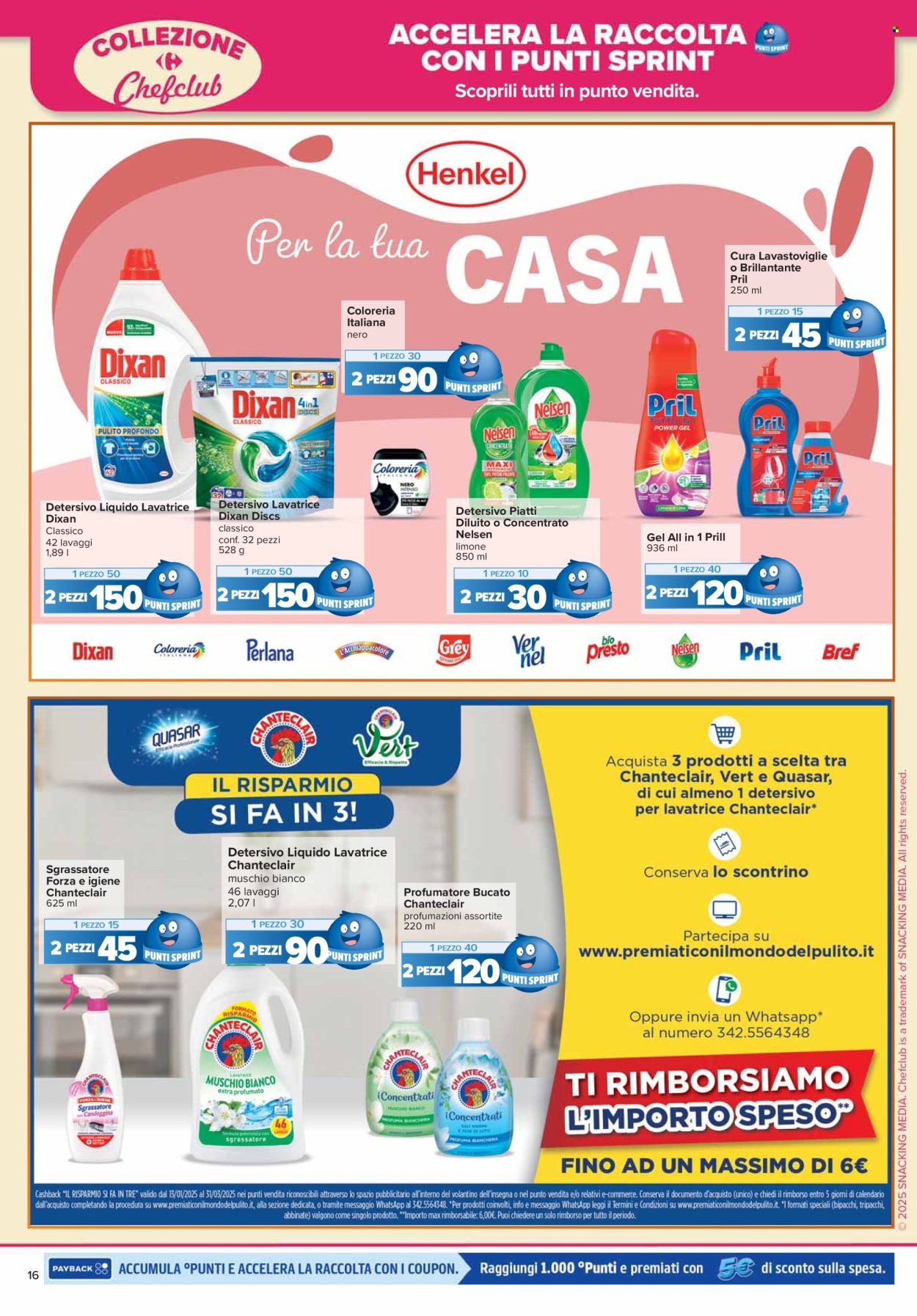 Volantino Carrefour - 28/2/2025 - 12/3/2025. Pagina 16
