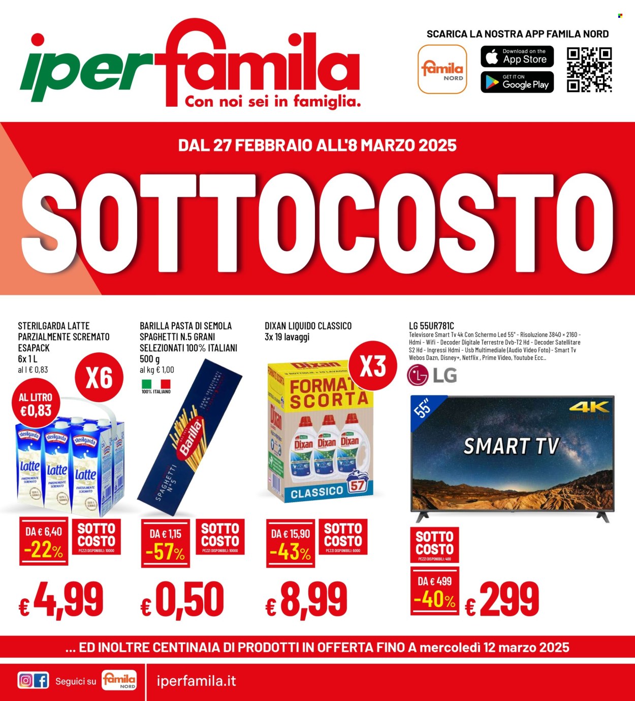 Volantino Famila - 27/2/2025 - 12/3/2025. Pagina 1
