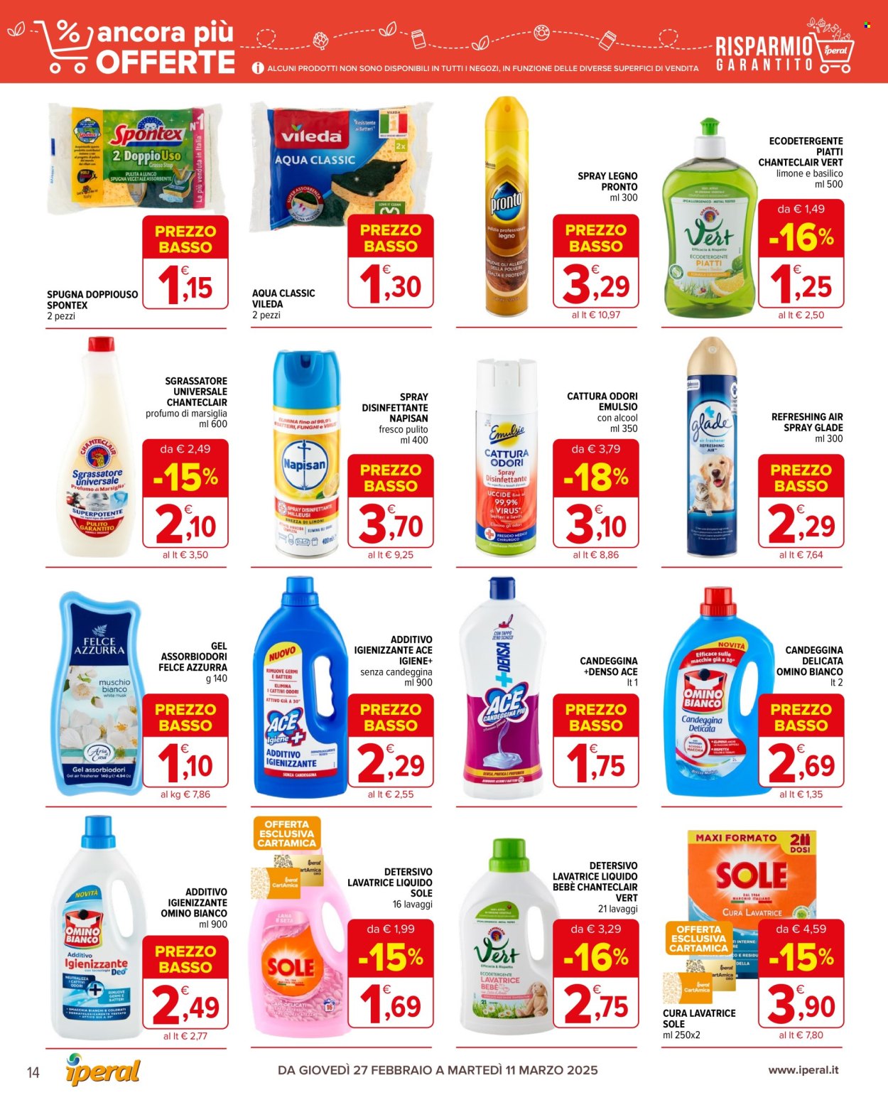 Volantino Iperal - 27/2/2025 - 11/3/2025. Pagina 14