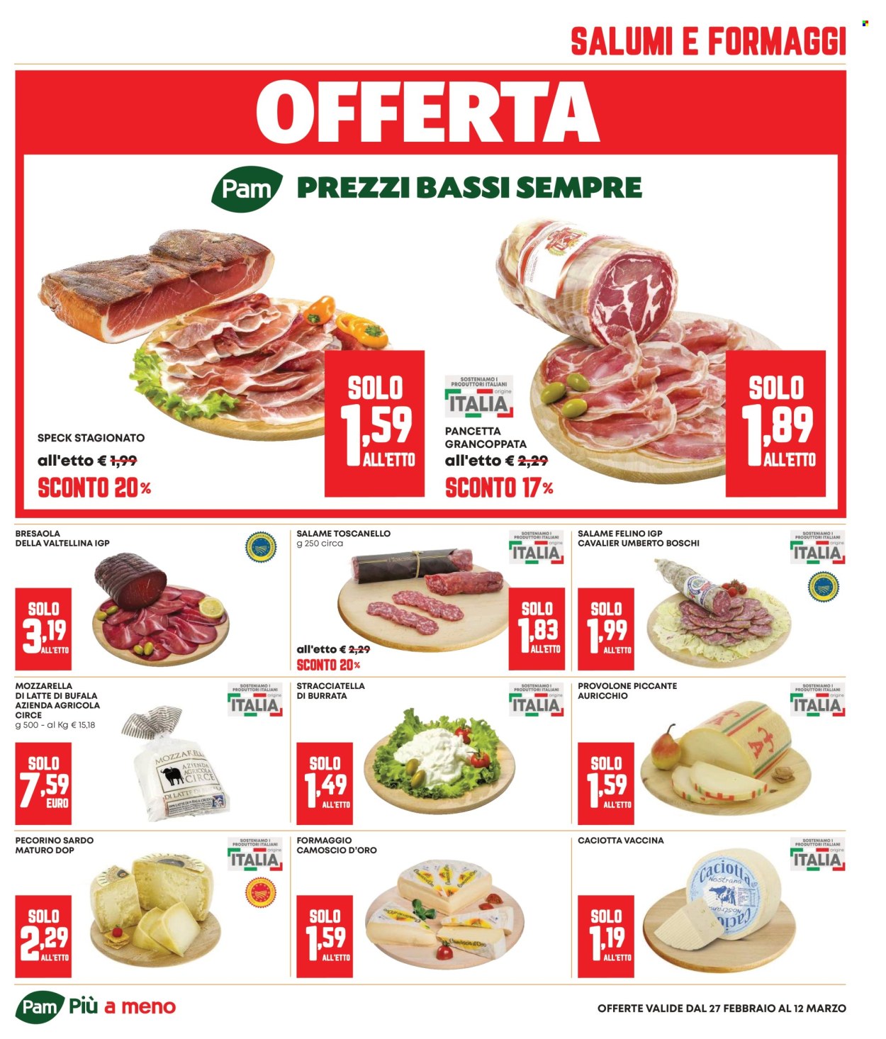 Volantino Pam Panorama - 27/2/2025 - 12/3/2025. Pagina 15