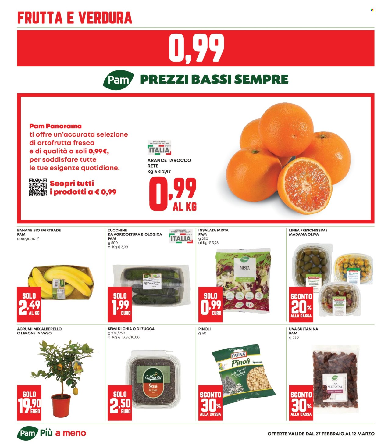 Volantino Pam Panorama - 27/2/2025 - 12/3/2025. Pagina 16