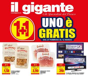 Volantino Il Gigante - 27/2/2025 - 12/3/2025.