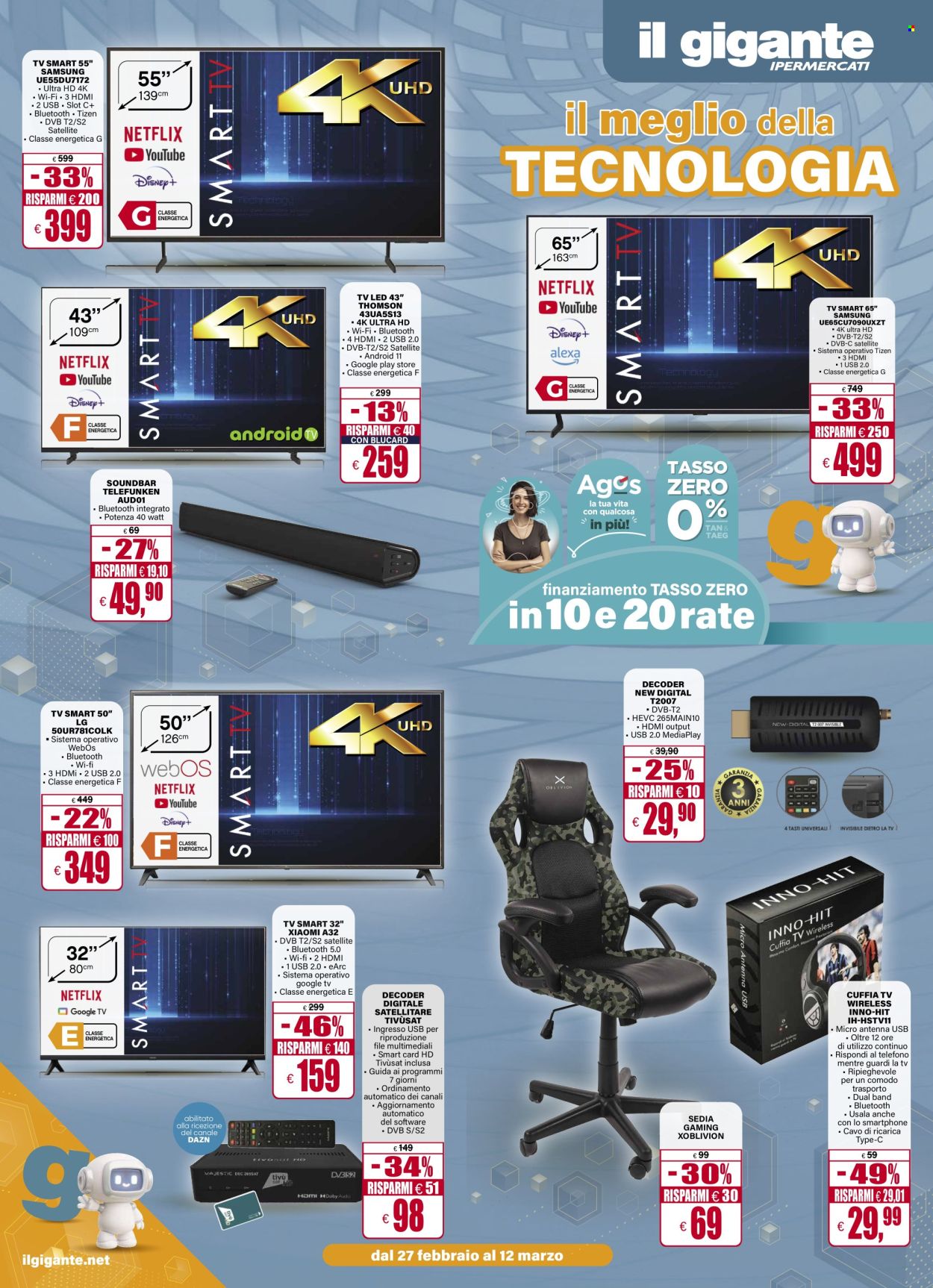 Volantino Il Gigante - 27/2/2025 - 12/3/2025. Pagina 1