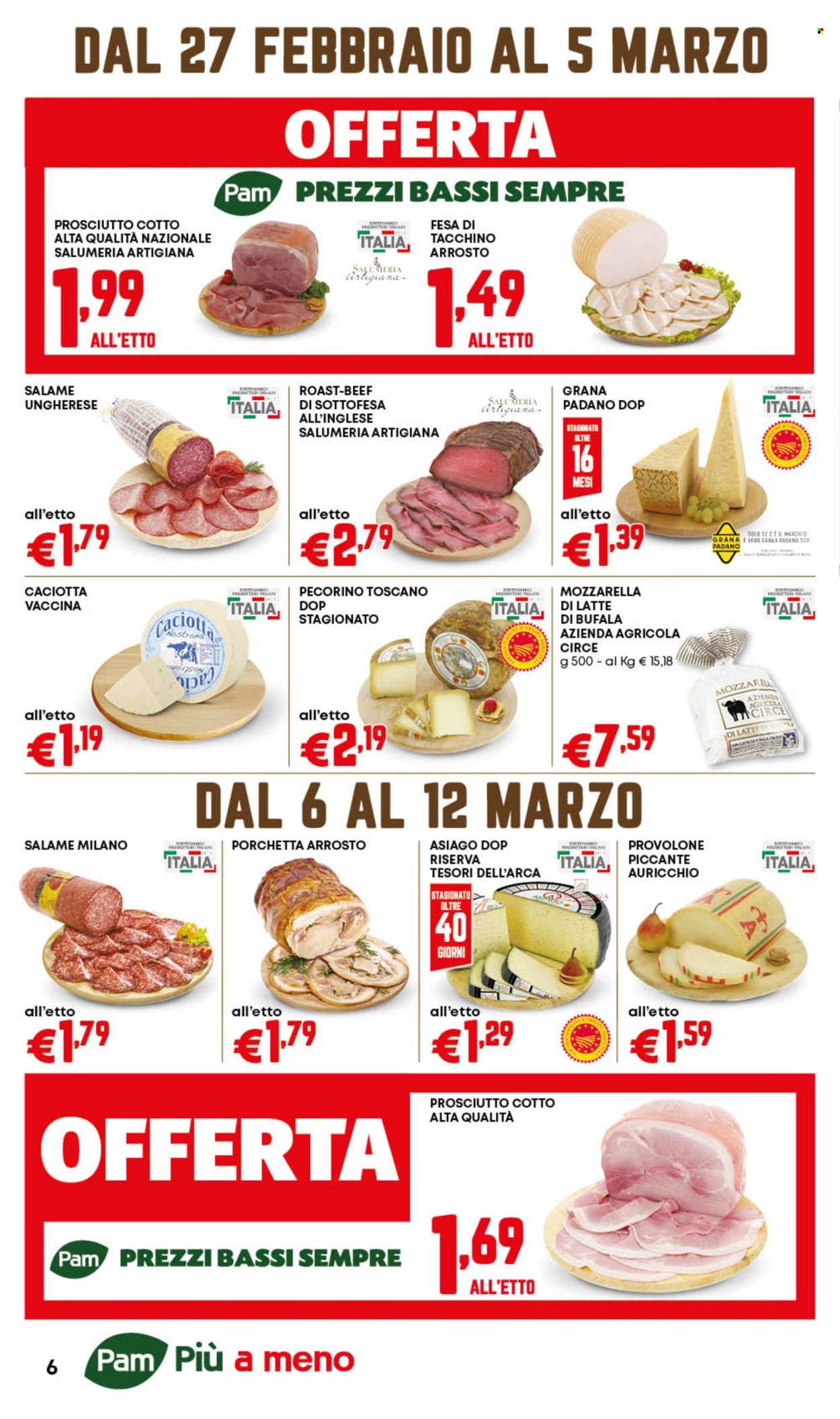 Volantino Pam Panorama - 27/2/2025 - 12/3/2025. Pagina 6