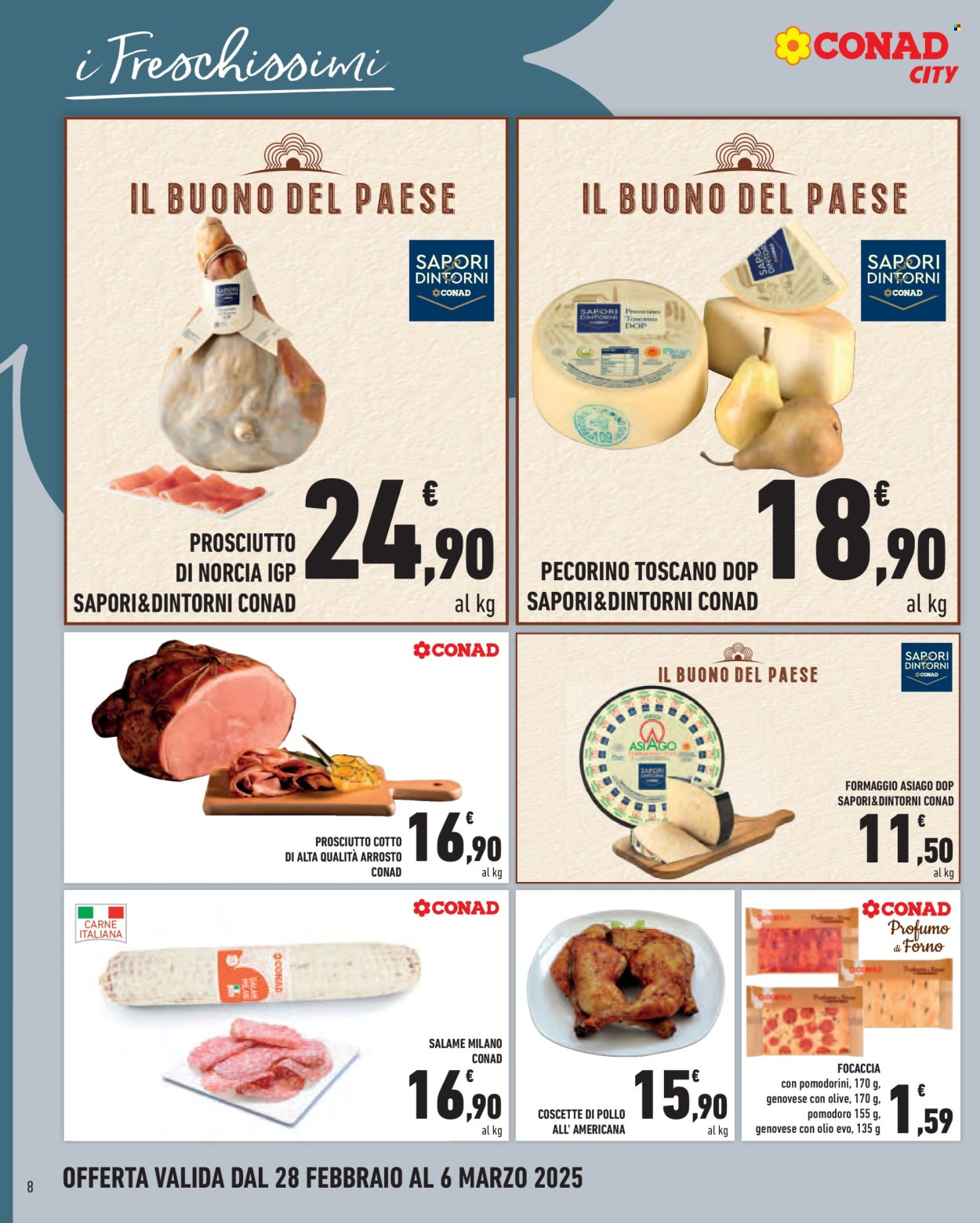 Volantino Conad City - 28/2/2025 - 6/3/2025. Pagina 8